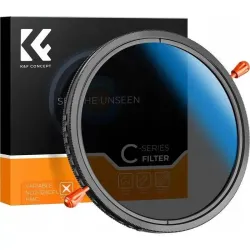 K&F Concept 52mm Nano-C Series 2-in-1 VND2-32/CPL Camera Lens Filter K&F Concept 52mm Nano-C Series 2-in-1 VND2-32/CPL Camera Lens Filter
