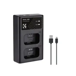 K&F Concept NP-FW50 Dual Slot Battery Charger Kit K&F Concept NP-FW50 Dual Slot Battery Charger Kit