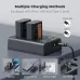K&F Concept NP-FW50 1100mAh Camera Battery and Dual Slot Charger Kit K&F Concept NP-FW50 1100mAh Camera Battery and Dual Slot Charger Kit