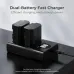 K&F Concept NP-FZ100 Dual Slot Camera Battery Charger With LCD Screen K&F Concept NP-FZ100 Dual Slot Camera Battery Charger With LCD Screen