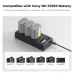 K&F Concept NP-FZ100 3-Slot Camera Battery Charger With Display