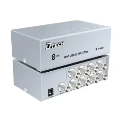 Dtech DT-7108 8 Port BNC Splitter Dtech DT-7108 8 Port BNC Splitter