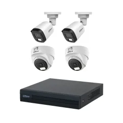 Dahua 4 unit CC camera package Dahua 4 unit CC camera package