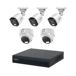 Dahua 5 unit CC camera package Dahua 5 unit CC camera package