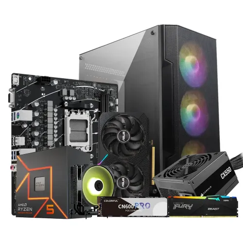 AMD Ryzen 5 7500F Gaming PC AMD Ryzen 5 7500F Gaming PC