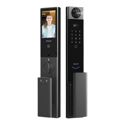 Ovalin EDGE Smart Door Lock with 3D Face Recognition Ovalin EDGE Smart Door Lock with 3D Face Recognition