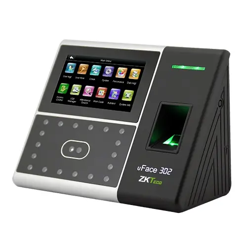 ZKTeco uFace302 Multi-Biometric T&A Access Control Terminal ZKTeco uFace302 Multi-Biometric T&A Access Control Terminal