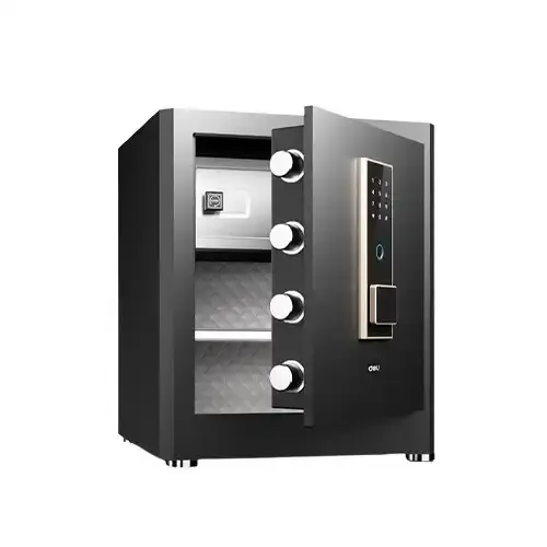 Deli ET596 Fingerprint Password Digital Safe Box / Locker / Vault Deli ET596 Fingerprint Password Digital Safe Box / Locker / Vault