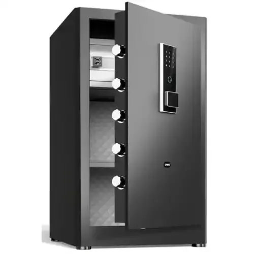 Deli ET597 Fingerprint Password Digital Safe Box / Locker / Vault Deli ET597 Fingerprint Password Digital Safe Box / Locker / Vault