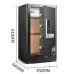 Deli 4117G Fingerprint Password Digital Safe Box / Locker / Vault Deli 4117G Fingerprint Password Digital Safe Box / Locker / Vault