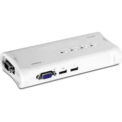 TRENDnet TK-407K 4-Port USB KVM Switch Kit TRENDnet TK-407K 4-Port USB KVM Switch Kit