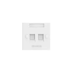 CommScope FPS-BS-2P-W 2-Ports Faceplate Kit CommScope FPS-BS-2P-W 2-Ports Faceplate Kit