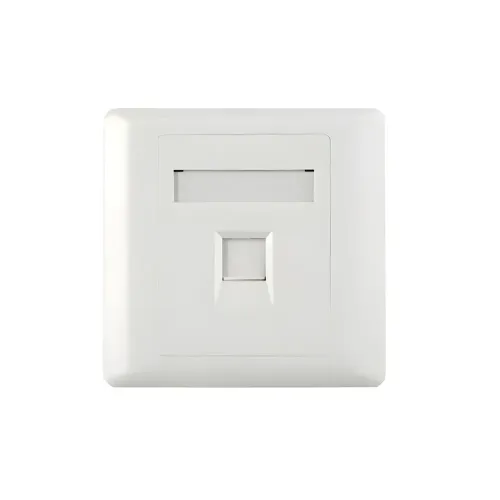 Belden AX104441 Single Port Faceplate Belden AX104441 Single Port Faceplate