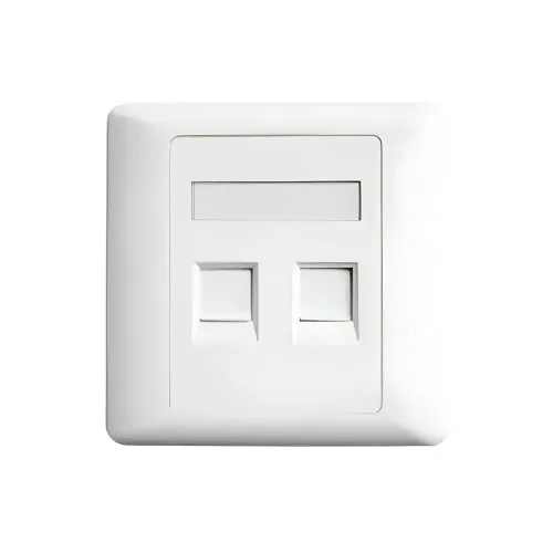 Belden AX104442 Dual Port Faceplate