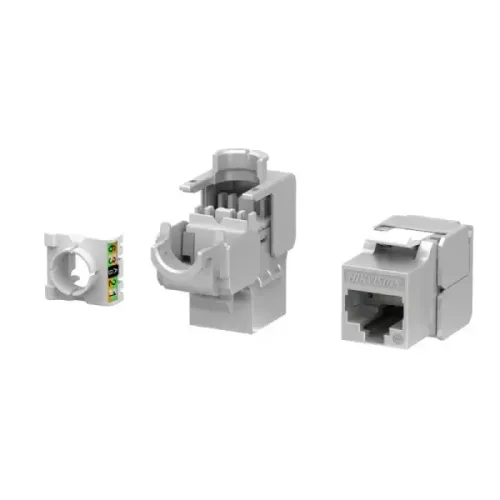 Hikvision DS-1CK6AP180N Cat6a RJ45 Keystone Jack Hikvision DS-1CK6AP180N Cat6a RJ45 Keystone Jack