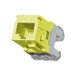 Belden AX101069 CAT 6 RJ45 Modular Jack Yellow Belden AX101069 CAT 6 RJ45 Modular Jack Yellow