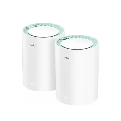 Cudy M1500 AX1500 Dual Band Wi-Fi 6 Mesh Router (2 Pack)