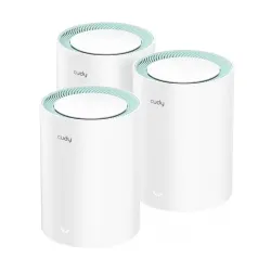 Cudy M1300 AC1200 Dual Band Gigabit Mesh Router (3 Pack) Cudy M1300 AC1200 Dual Band Gigabit Mesh Router (3 Pack)