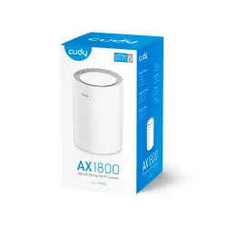 Cudy M1800 AX1800 Dual Band Mesh Router (2 Pack) Cudy M1800 AX1800 Dual Band Mesh Router (2 Pack)