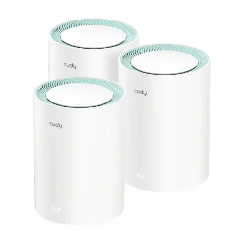 Cudy M1500 AX1500 Dual Band Wi-Fi 6 Mesh Router (3 Pack)