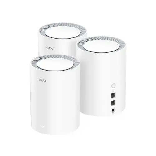 Cudy M1800 AX1800 Dual Band Mesh Router (3 Pack) Cudy M1800 AX1800 Dual Band Mesh Router (3 Pack)