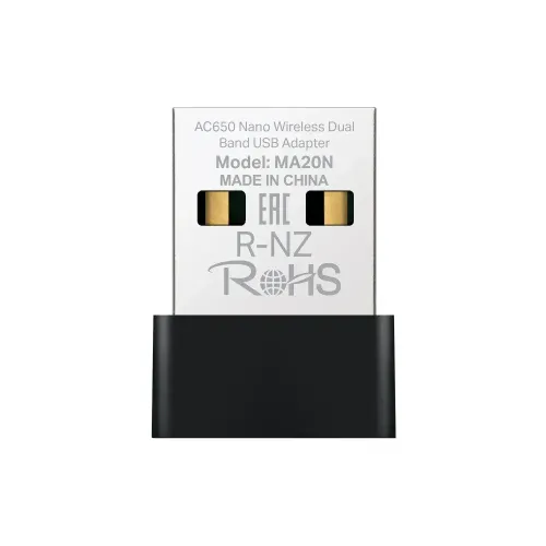 Mercusys MA20N AC650 Nano Dual-Band USB Wi-Fi Adapter
