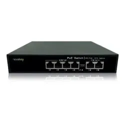 Nexakey NS6000S-4P2U 4 Port 100M Unmanaged PoE Switch