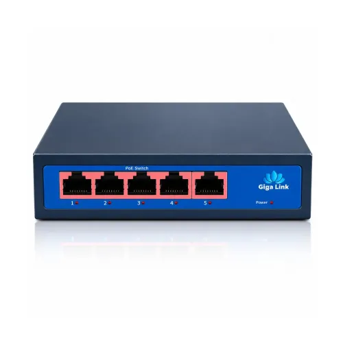 Gigalink RR-GM41D 4 Port PoE Switch Gigalink RR-GM41D 4 Port PoE Switch