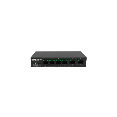 Ruijie RG-ES106D-P V2 6-port Desktop Unmanaged PoE Switch