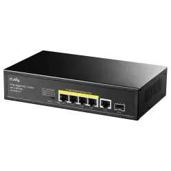 Cudy GS1005PTS1 5-Port Gigabit PoE+ Switch with 1 SFP Slot Cudy GS1005PTS1 5-Port Gigabit PoE+ Switch with 1 SFP Slot