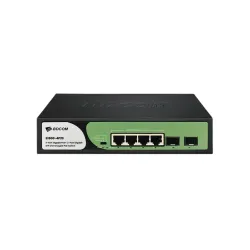 BDCOM S1500-4P2S 4-Port Gigabit PoE Switch With 2 Gigabit SFP BDCOM S1500-4P2S 4-Port Gigabit PoE Switch With 2 Gigabit SFP