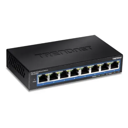 TRENDnet TEG-S80ES 8-Port EdgeSmart Gigabit Switch TRENDnet TEG-S80ES 8-Port EdgeSmart Gigabit Switch