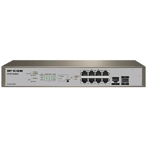 IP-COM Pro-S8-150W 8 Port Gigabit ProFi Switch IP-COM Pro-S8-150W 8 Port Gigabit ProFi Switch