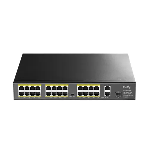 Cudy FS1026PS1 24 Port Gigabit PoE+ Unmanaged Switch Cudy FS1026PS1 24 Port Gigabit PoE+ Unmanaged Switch