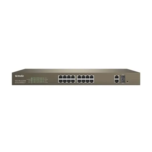 Tenda TEF1118P-16-150W 16 10/100Mbps PoE +1 Gigabit/SFP Slots Switch Tenda TEF1118P-16-150W 16 10/100Mbps PoE +1 Gigabit/SFP Slots Switch