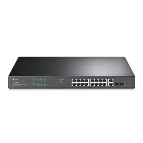 TP-Link TL-SG1218MPE 18-Port Gigabit Easy Smart Switch with 16-Port PoE+ TP-Link TL-SG1218MPE 18-Port Gigabit Easy Smart Switch with 16-Port PoE+