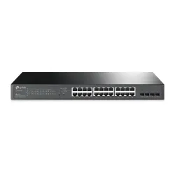 TP-Link TL-SG2428P JetStream 28-Port Gigabit Smart Switch with 24-Port PoE+ TP-Link TL-SG2428P JetStream 28-Port Gigabit Smart Switch with 24-Port PoE+
