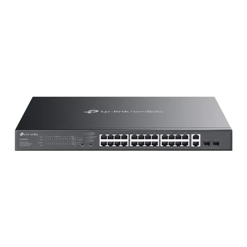 TP-Link Omada ES228GMP 28-Port Gigabit PoE+ Easy Managed Switch With 2 SFP Port TP-Link Omada ES228GMP 28-Port Gigabit PoE+ Easy Managed Switch With 2 SFP Port