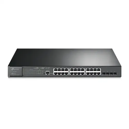 TP-Link TL-SG3428MP JetStream 28-Port Gigabit L2+ Managed Switch with 24-Port PoE+ TP-Link TL-SG3428MP JetStream 28-Port Gigabit L2+ Managed Switch with 24-Port PoE+