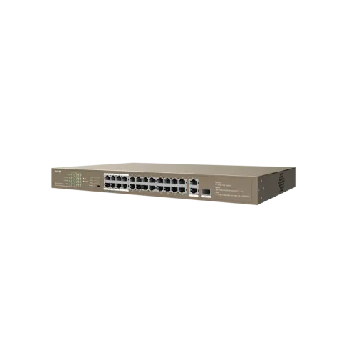Tenda TEF1126P-24-250W 24 Port PoE Gigabit Switch Tenda TEF1126P-24-250W 24 Port PoE Gigabit Switch