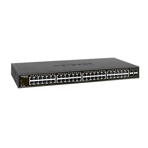 Netgear GS348 48-Port Gigabit Unmanaged Rackmount Switch Netgear GS348 48-Port Gigabit Unmanaged Rackmount Switch