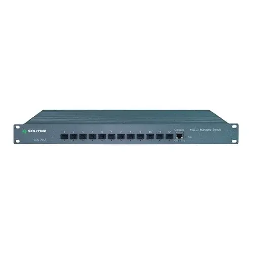Solitine SOL-7912 12 Port 10G L3 Managed Network Switch
