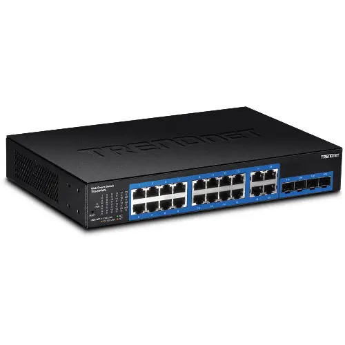 TRENDnet TEG-204WS 20-Port Gigabit Web Smart Switch TRENDnet TEG-204WS 20-Port Gigabit Web Smart Switch