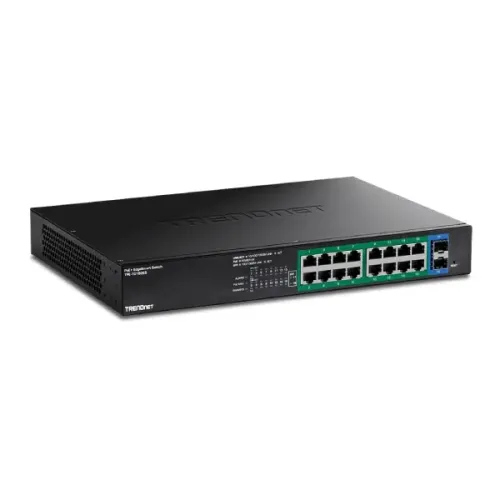 TRENDnet TPE-TG182ES 18-Port EdgeSmart Gigabit PoE+ Switch TRENDnet TPE-TG182ES 18-Port EdgeSmart Gigabit PoE+ Switch