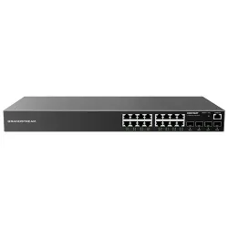 Grandstream GWN7802P 16 Port Gigabit Layer 2+ Managed PoE Network Switch Grandstream GWN7802P 16 Port Gigabit Layer 2+ Managed PoE Network Switch