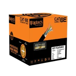 Aptech Cat 6E 305 Meter Outdoor UTP Cable Aptech Cat 6E 305 Meter Outdoor UTP Cable