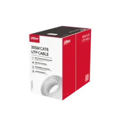 Dahua PFM922I-6UN-C CAT6 305 Meter UTP Cable (Orange/White) Dahua PFM922I-6UN-C CAT6 305 Meter UTP Cable (Orange/White)