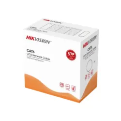 Hikvision DS-1LN6U-Z/CCA PVC 23AWG CCA Cat6 UTP Cable Hikvision DS-1LN6U-Z/CCA PVC 23AWG CCA Cat6 UTP Cable