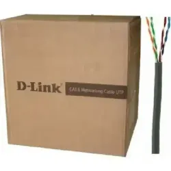 D-Link Cat 6 UTP 24AWG Cable Full Box (305 Meters) D-Link Cat 6 UTP 24AWG Cable Full Box (305 Meters)