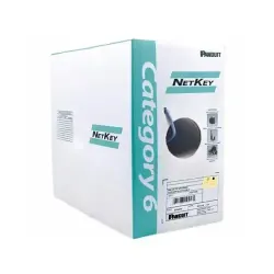 Panduit Netkey NUC6C04BU-FE 305 Meter Blue Cat6 UTP Copper Cable Panduit Netkey NUC6C04BU-FE 305 Meter Blue Cat6 UTP Copper Cable